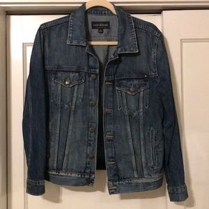 Dark wash lucky brand denim jacket